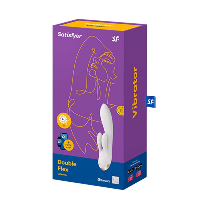 Vibrador Satisfyer Double Flex Branco