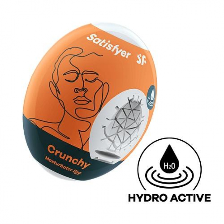 Satisfyer Masturbator Egg Crunchy