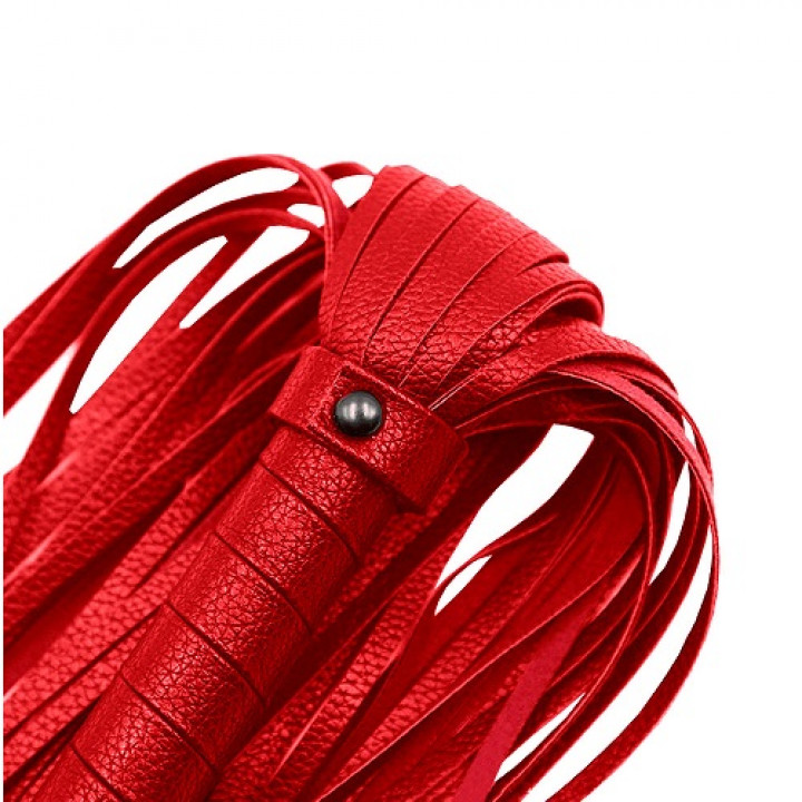 Chicote Alive Fantasy Erotic Flogger - Vermelho
