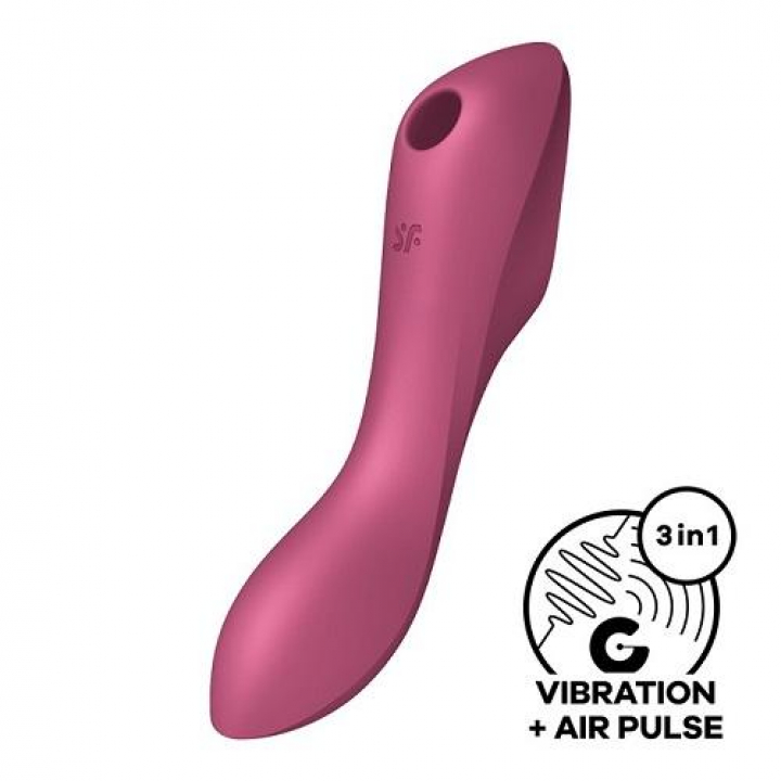 Satisfyer Curvy Trinity 3 - Vermelho