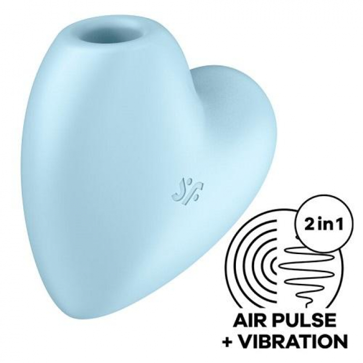 Satisfyer Cutie Heart - Azul