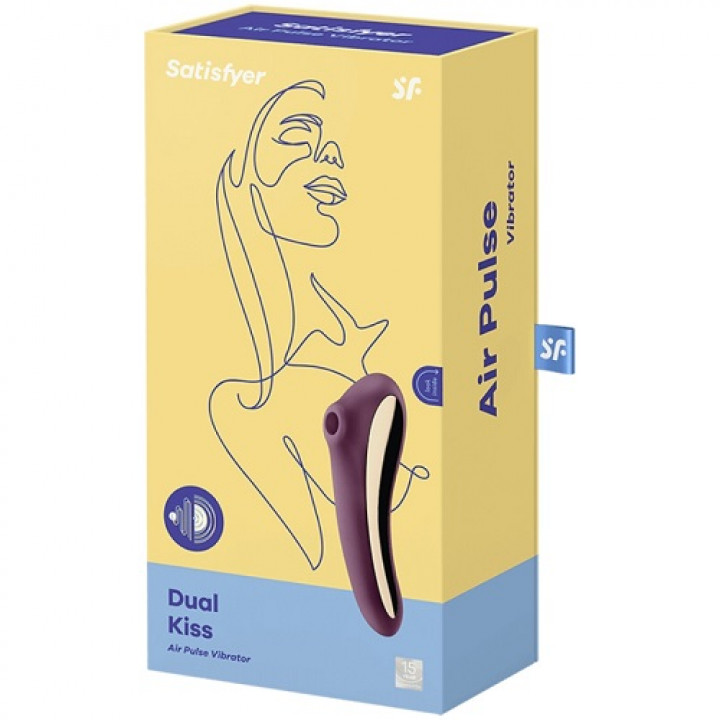Satisfyer Dual Kiss - Bordeaux