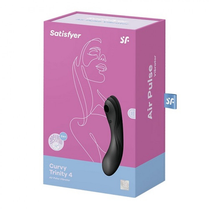 Satisfyer Curvy Trinity 4 - Preto