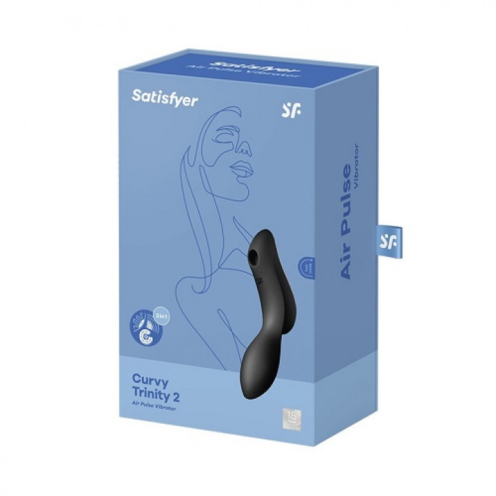 Satisfyer Curvy Trinity 2 - Preto