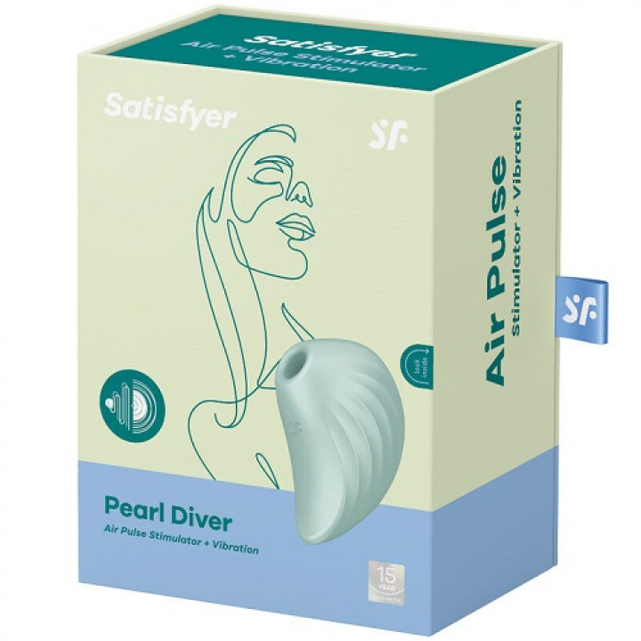 Satisfyer Pearl Diver - Menta