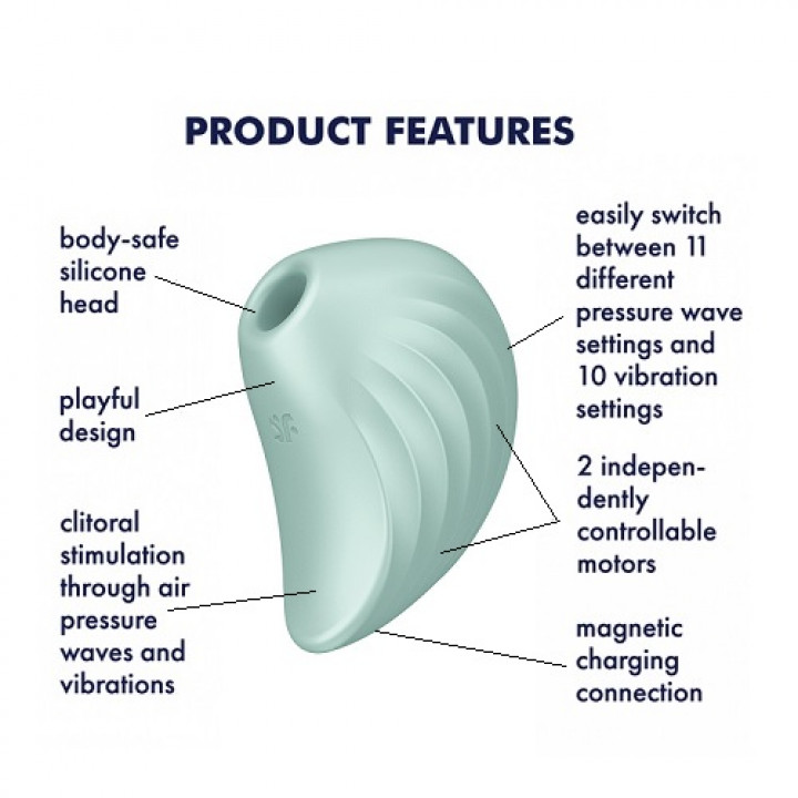 Satisfyer Pearl Diver - Menta