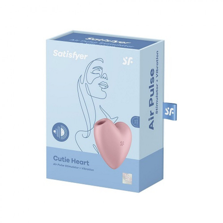 Satisfyer Cutie Heart - Rosa