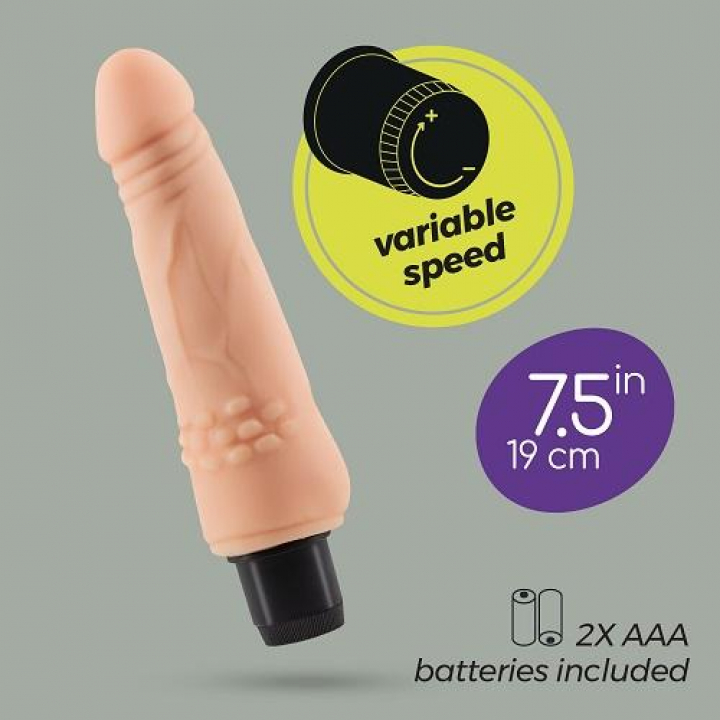 Vibrador Realistico Crushious Willy 19 cm