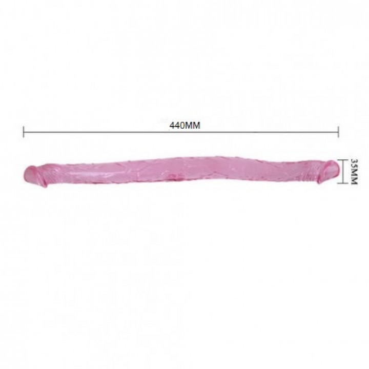 Dildo Duplo Baile Rosa
