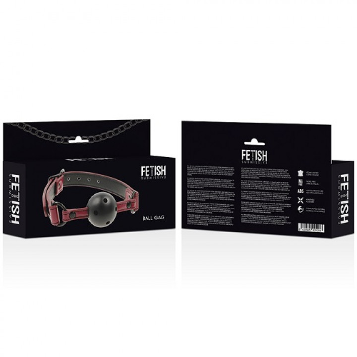 Mordaça Fetish Submissive Dark Room