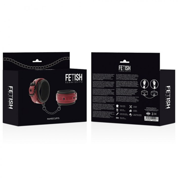 Algemas Pulsos Fetish Submissive Dark Room