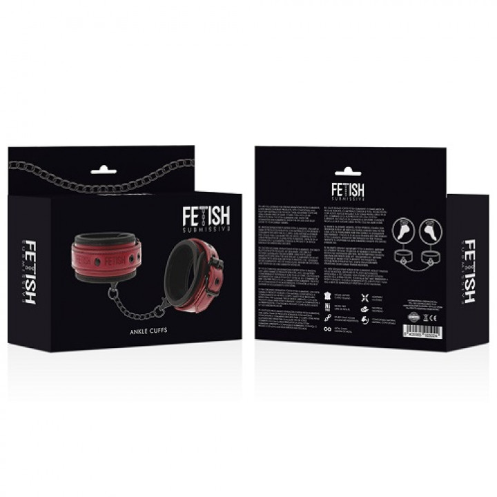 Algemas Tornozelos Fetish Submissive Dark Room