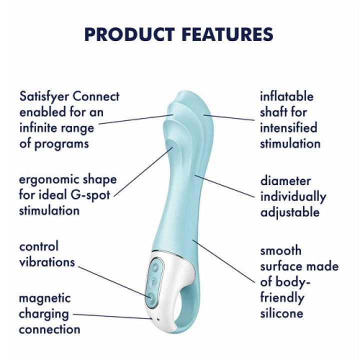 Vibrador Satisfyer Air Pump Vibrator 5+