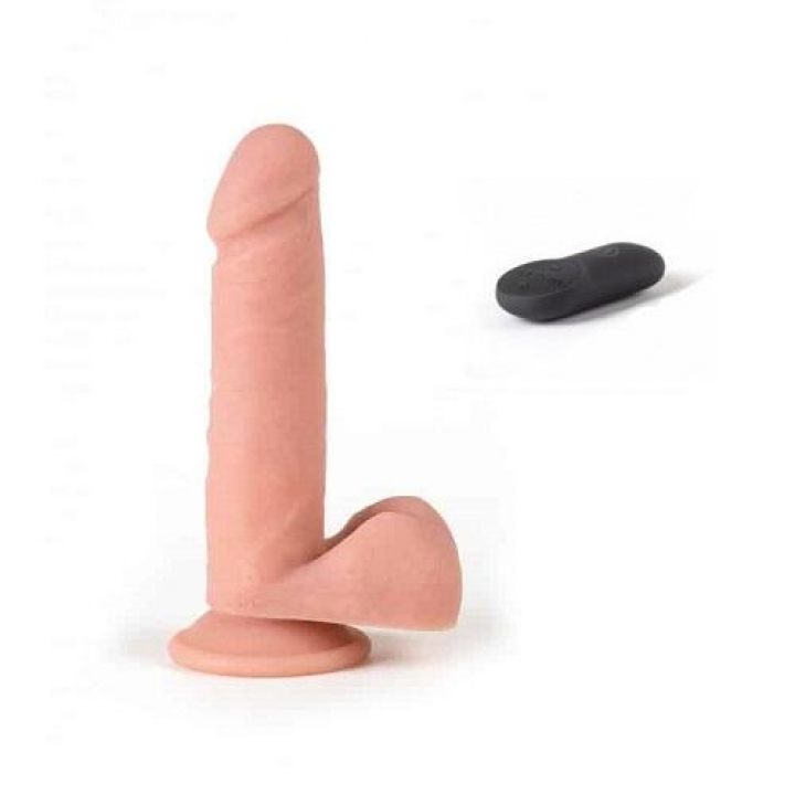 Vibrador Realistico Com Comando Virgite R4