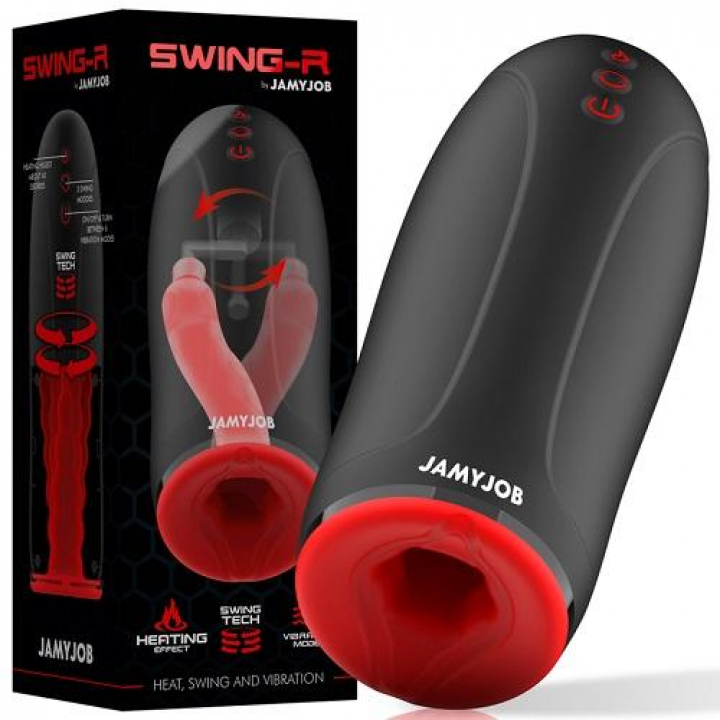 Masturbador Jamyjob Swing-R - Calor, Oscilação e Vibração