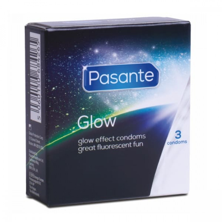 Preservativos Pasante Glow 3 uni