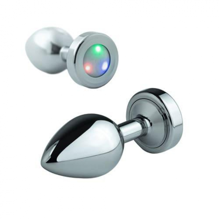 Plug Anal com Led Crushious Borealis - S