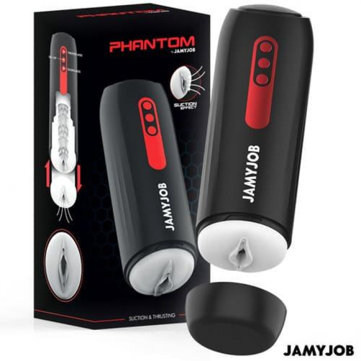 Masturbador Jamyjob Phantom - Sucção e Impulso