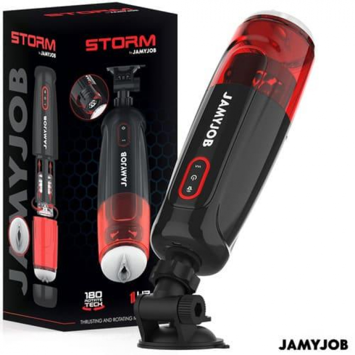 Masturbador Jamyjob Storm - Rotação e Impulso
