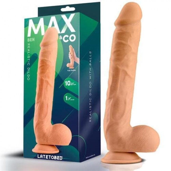 Dildo Realista Max & Co - Ben 25.9 x 4.30 cm