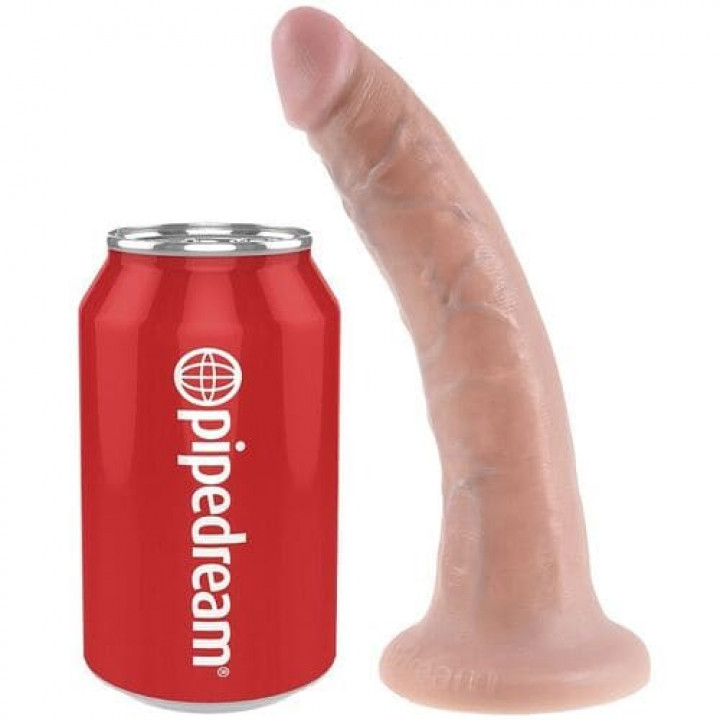 Dildo Realistico King Cock 7' - 17,8 cm