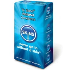 Preservativos Skins Natural 12 uni.