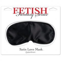 Venda Satin Love Mask Preta