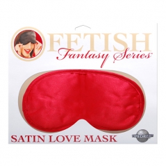 Venda Satin Love Mask Vermelha