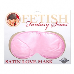Venda Satin Love Mask Rosa
