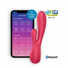 Vibrador Satisfyer Mono Flex com App - Rosa Forte