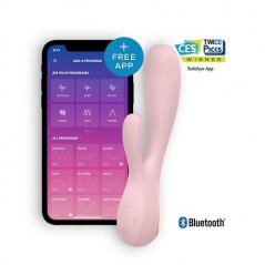 Vibrador Satisfyer Mono Flex com App - Rosa