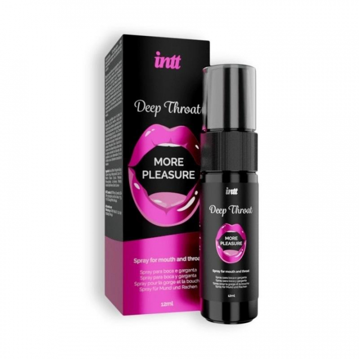 Intt - Deep Throat - Spray para Boca e Garganta 12 ml