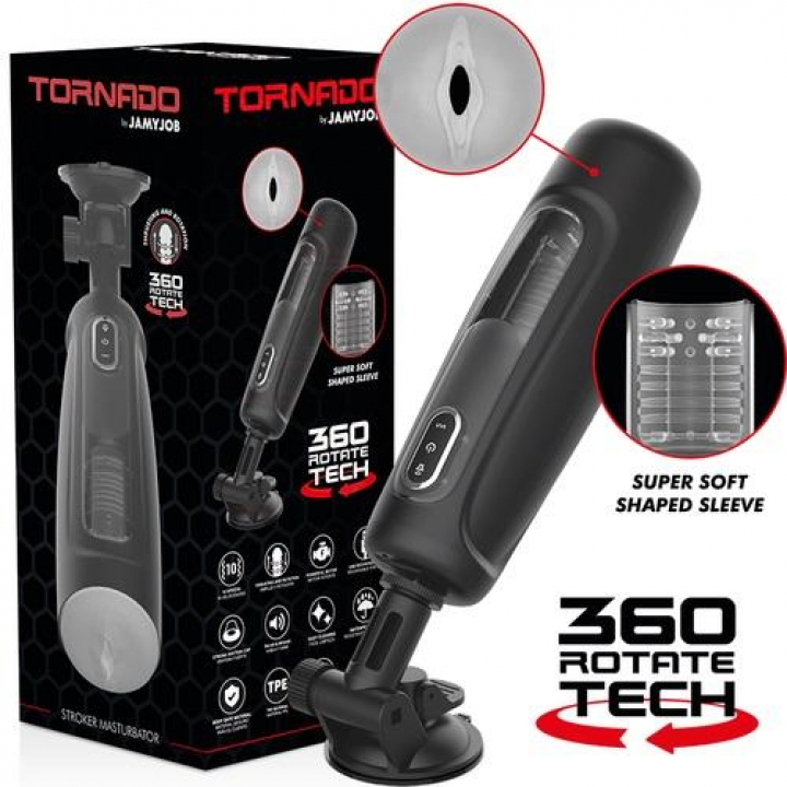 Masturbador Jamyjob Tornado 360 Rotate Tech