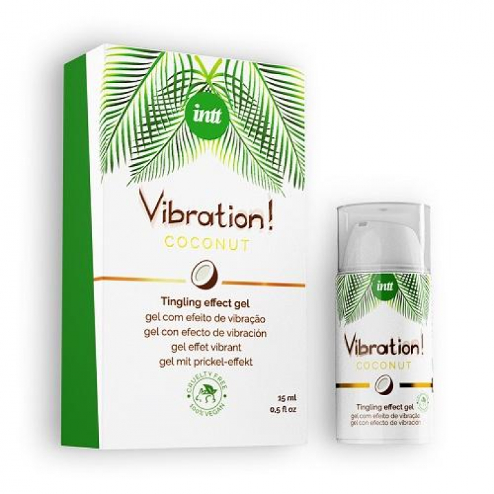 Vibrador Liquido Intt Vibration! Coconut 15 ml - Vegano