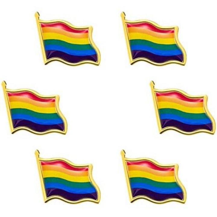 PRIDE - Pin Bandeira LGBTQIA+