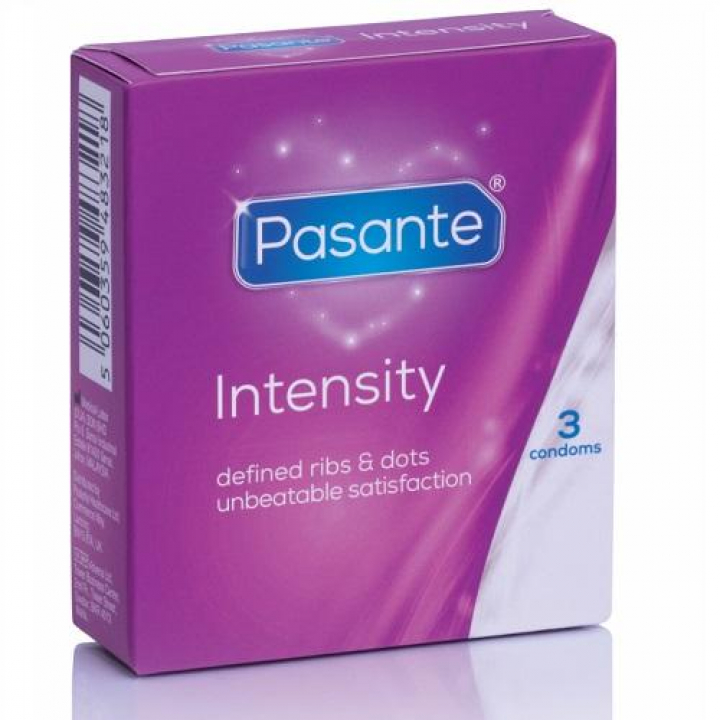 Preservativos Pasante Intensity 3 uni